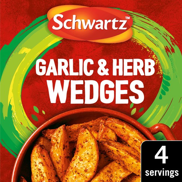 Schwartz Garlic & Herb Wedges Recipe Mix 38g