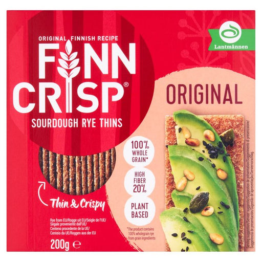 Finn Crisp Harvest Slims Rye Crispbread 200g