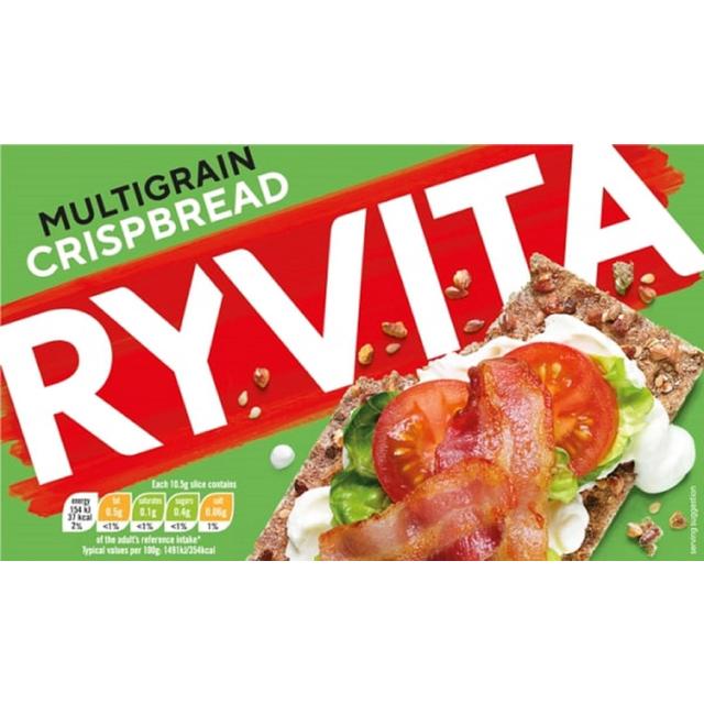 Ryvita Crispbread Multigrain Crackers 250g