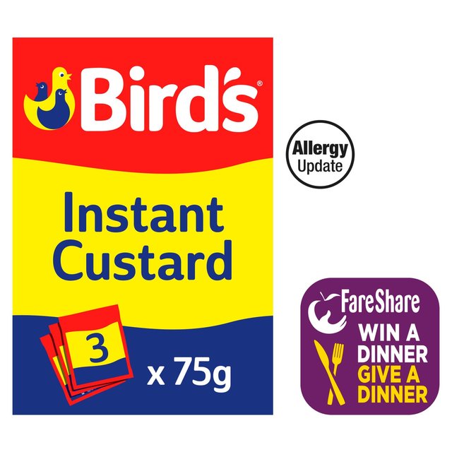 Bird's Instant Custard Sachets 3 x 75g