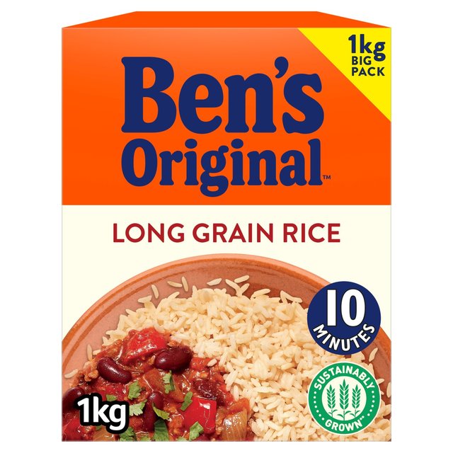 Ben's Original Long Grain Rice 1kg