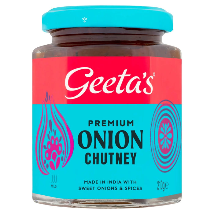 Geeta's Premium Onion Chutney 210g