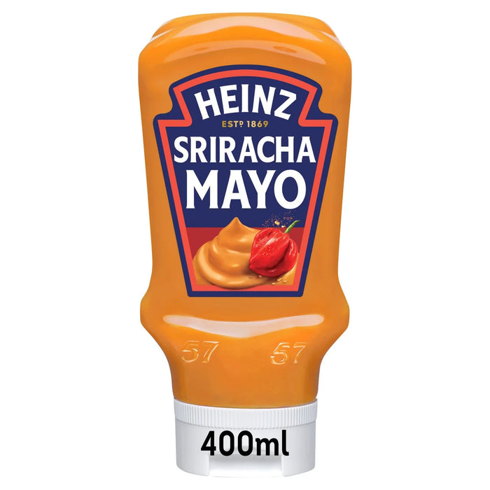 Heinz Sriracha Mayonnaise 400ml ( Heinz Mayoracha Sauce )
