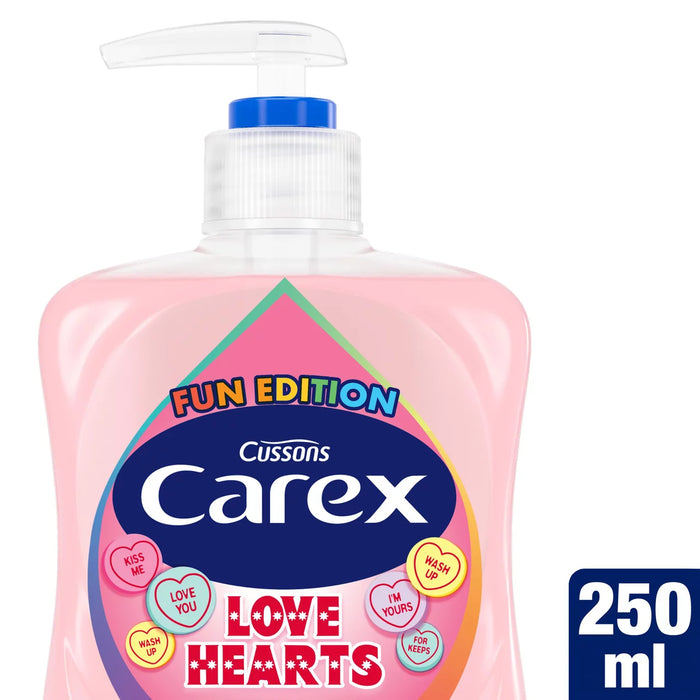 Carex Fun Editions Love Hearts Antibacterial Handwash Refill