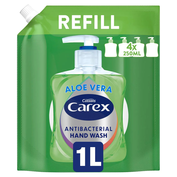 Carex Aloe Vera Antibacterial Handwash Refill