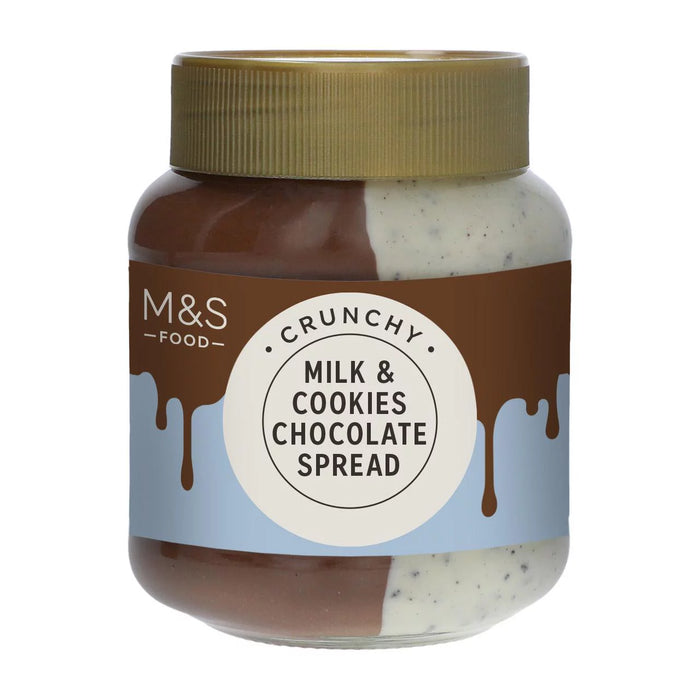 M&S Crunchy Milk & Cookies Chocolate Spread 400g