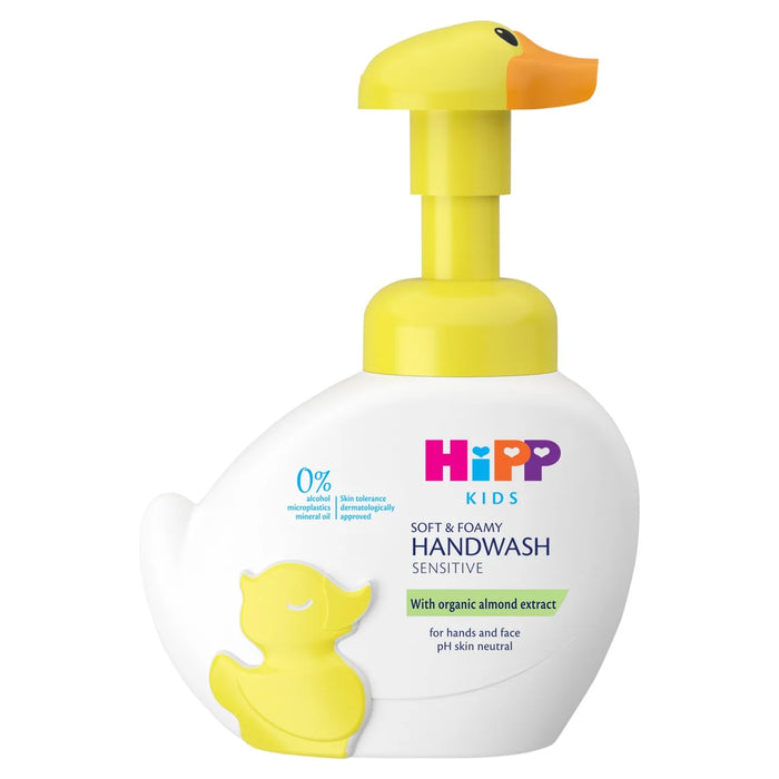 HiPP Kids Soft & Foamy Handwash Duck for Sensitive Skin
