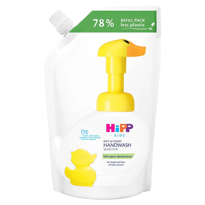 HiPP Kids soft & foamy handwash duck refill for sensitive skin