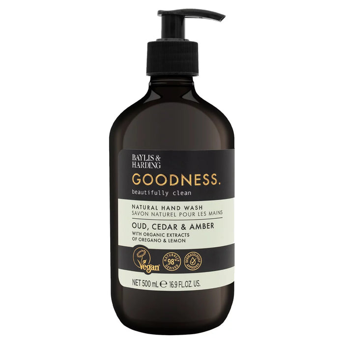Baylis & Harding Goodness Oud, Cedar & Amber Hand Wash
