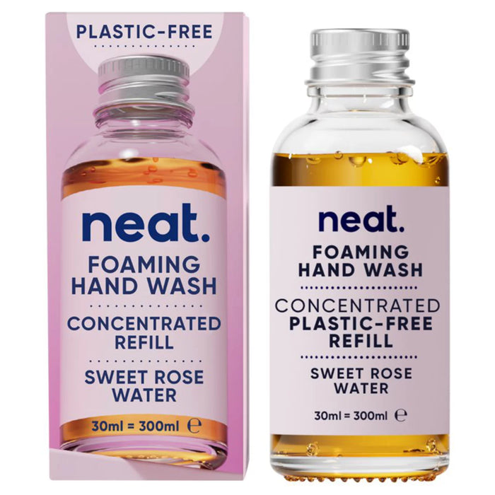 Neat Foaming Hand Wash Concentrated Refill Sweet Rose Water