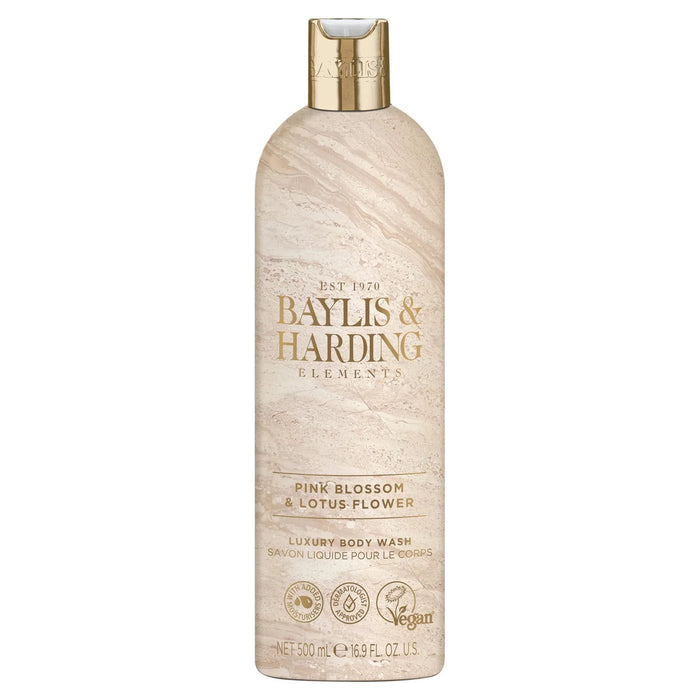 Baylis & Harding Elements Body Wash - Pink Blossom & Lotus Flower