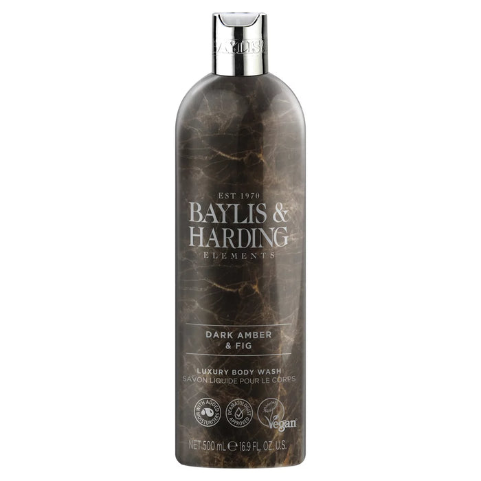 Baylis & Harding Elements Body Wash - Dark Amber & Fig
