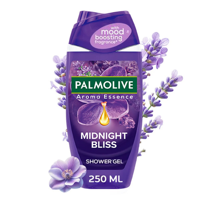 Palmolive Aroma Midnight Bliss Vegan Mood Boosting Body Wash Shower Gel 250ml