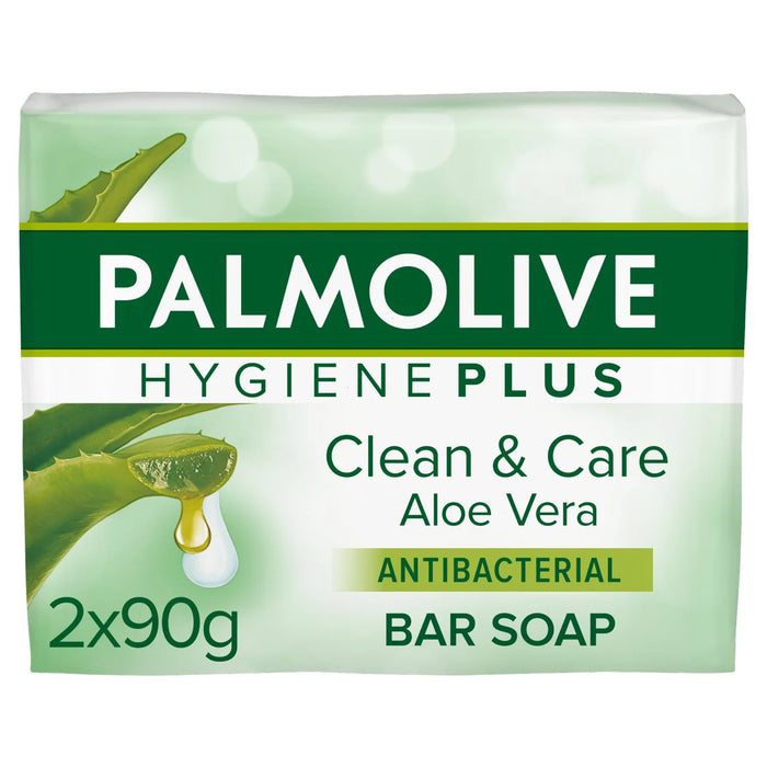 Palmolive Hygiene Vegan Antibacterial Aloe Vera Bar Soap