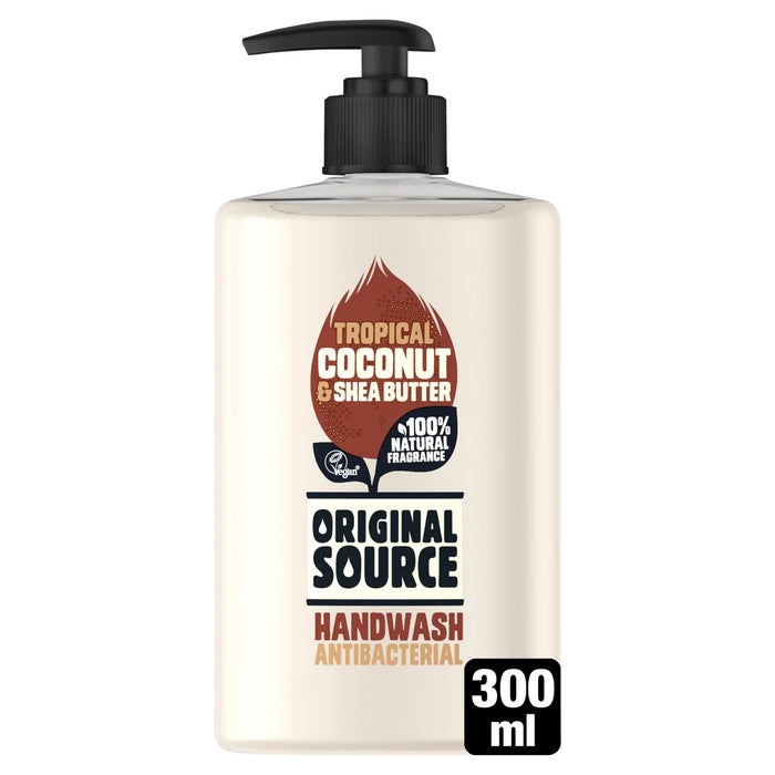 Original Source Coconut and Shea Butter Antibacterial Handwash