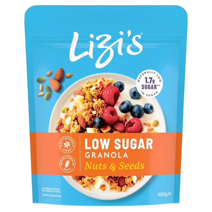 Lizi's Low Sugar Nuts and Seeds 400g