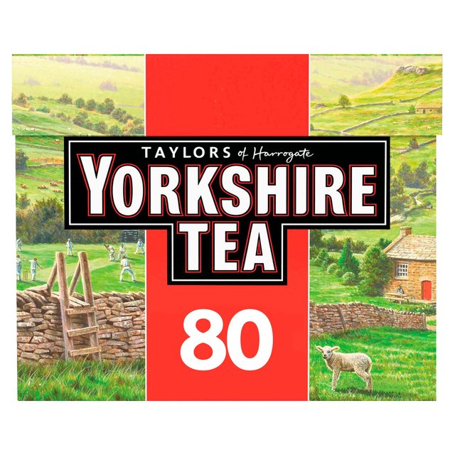 Yorkshire Tea Teabags 80 per pack