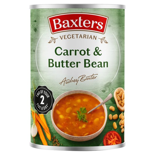 Baxters Vegetarian Carrot & Butterbean Soup 400g