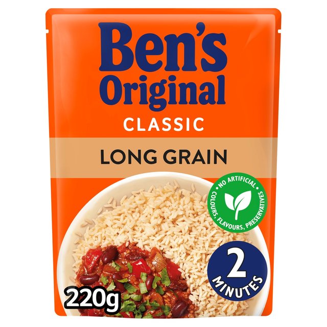 Ben's Original Long Grain Microwave Rice 220g