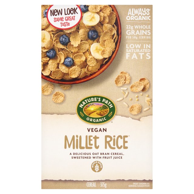 Natures Path Wheat Free Organic Millet Rice Oatbran 375g