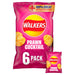 Walkers Prawn Cocktail Multipack Crisps 6 per pack