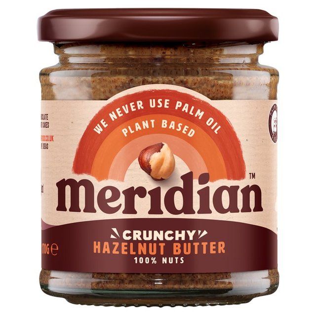 Meridian Crunchy Hazelnut Butter 100% Nuts 170g