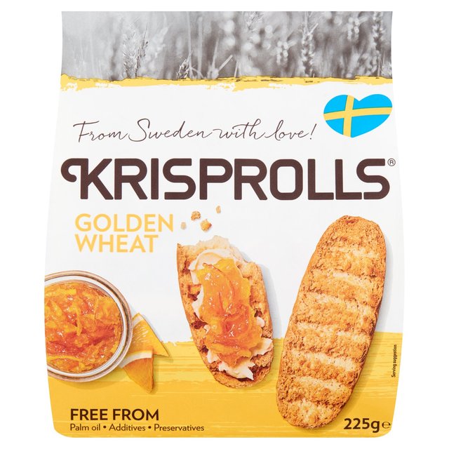 Pagen Golden Krisprolls 225g