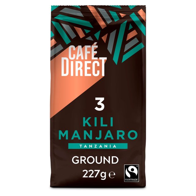 Cafedirect Fairtrade Kilimanjaro Tanzania Ground Coffee 227g