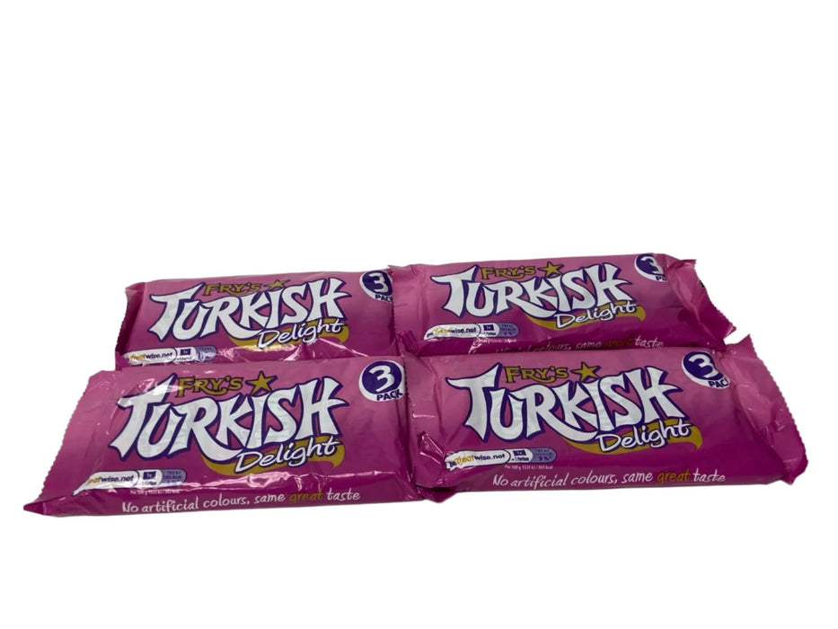 Fry's Turkish Delight British Chocolate Bar x 12