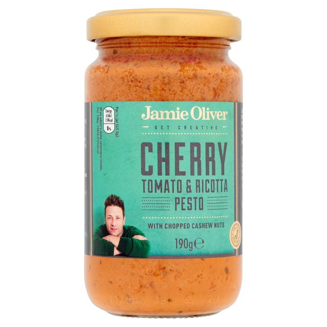 Jamie Oliver Cherry Tomato & Ricotta Pesto 190g