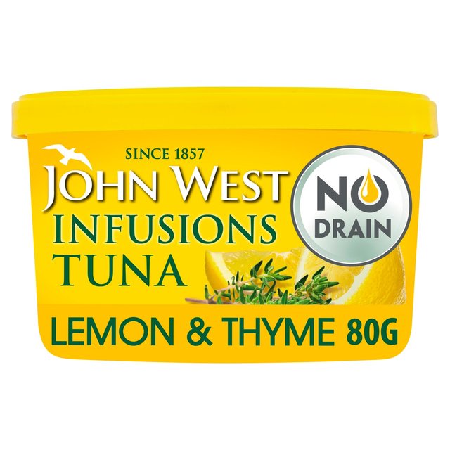 John West Tuna Infusions With Lemon & Thyme 80g