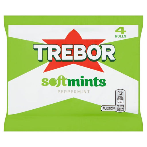 Trebor Softmints Peppermint Mint Rolls 179g