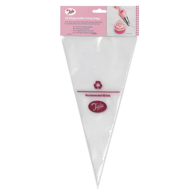 Tala 10 Disposable Recyclable Icing Bags 10 per pack