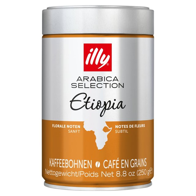 illy Monoarabica Ethiopia Yirgacheffe Beans 250g