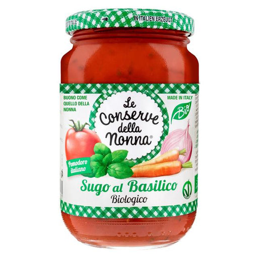 Le Conserve Della Nonna Organic Tomato & Basil Sauce 350g