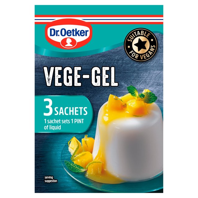 Dr. Oetker Vege-Gel Sachet 3 x 6.5g