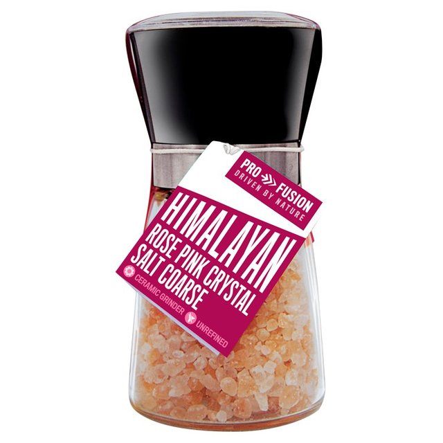 Profusion Himalayan Rose Pink Crystal Salt Coarse MIll 200g