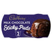 Cadbury Sticky Puds Milk Chocolate 2 per pack