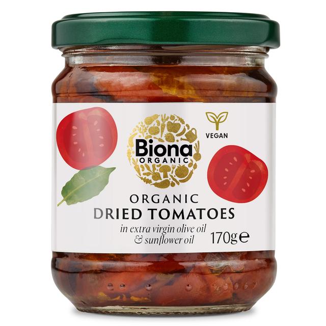 Biona Organic Dried Tomatoes In Extra Virgin Olive Oil 170g