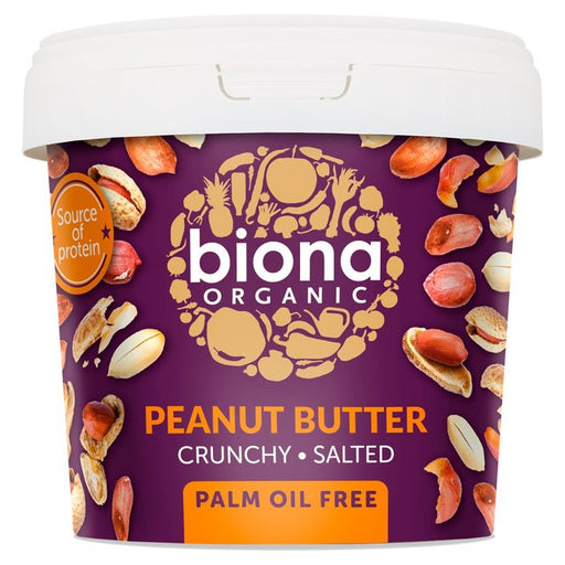 Biona Organic Peanut Butter Crunchy 1kg