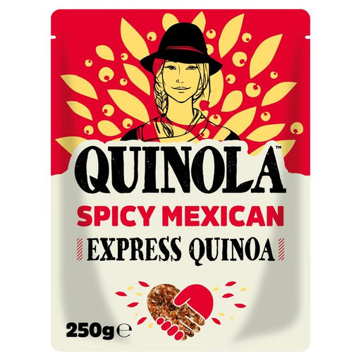 Quinola Organic Spicy Mexican Ready to Eat Quinoa 250g