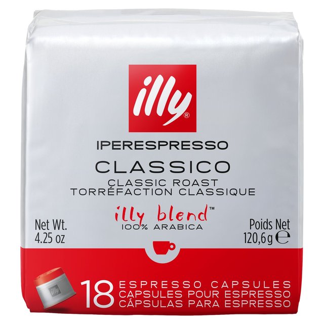 illy Iperespresso Classic Capsules 18 per pack