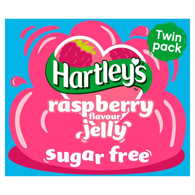 Hartley's Sugar Free Raspberry Jelly Crystals 23g