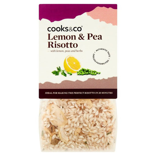 Cooks & Co Lemon & Pea Risotto 190g