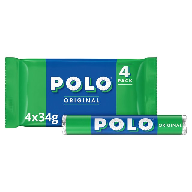 Polo Original Mint Sweet Paper Wrap Multipack 4 x 34g