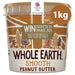 Whole Earth Smooth Peanut Butter 1kg