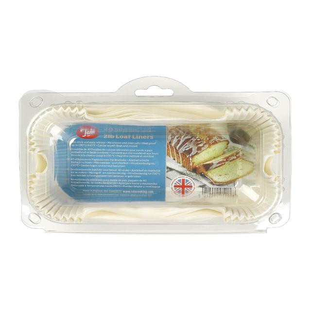 Tala 30 Non-stick Loaf Baking Tin Liners 2lb 40 per pack