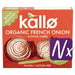 Kallo Organic French Onion Stock Cubes 6 x 11g