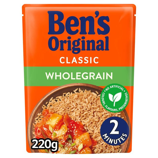 Ben's Original Wholegrain Microwave Rice 220g