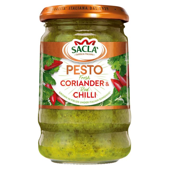 Sacla' Fresh Coriander Pesto 190g